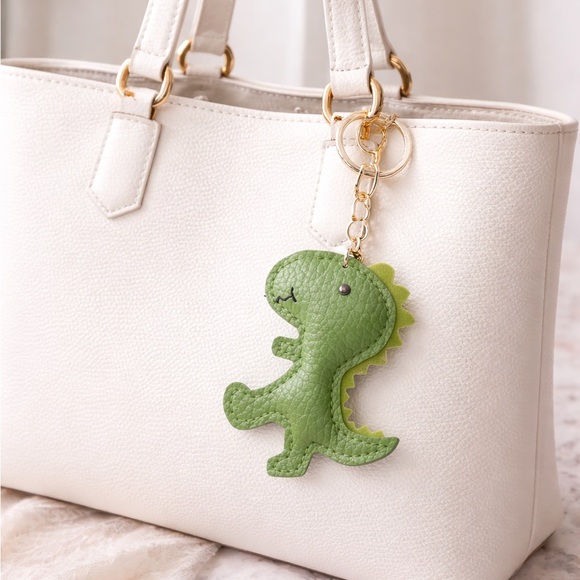 Source Unknown Accessories - BAG CHARM•DINO- keychain, backpack or purse accessory! NWT